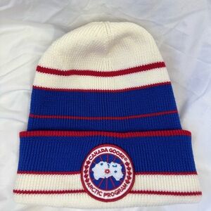 Canada Goose Blue and White Unisex Hat